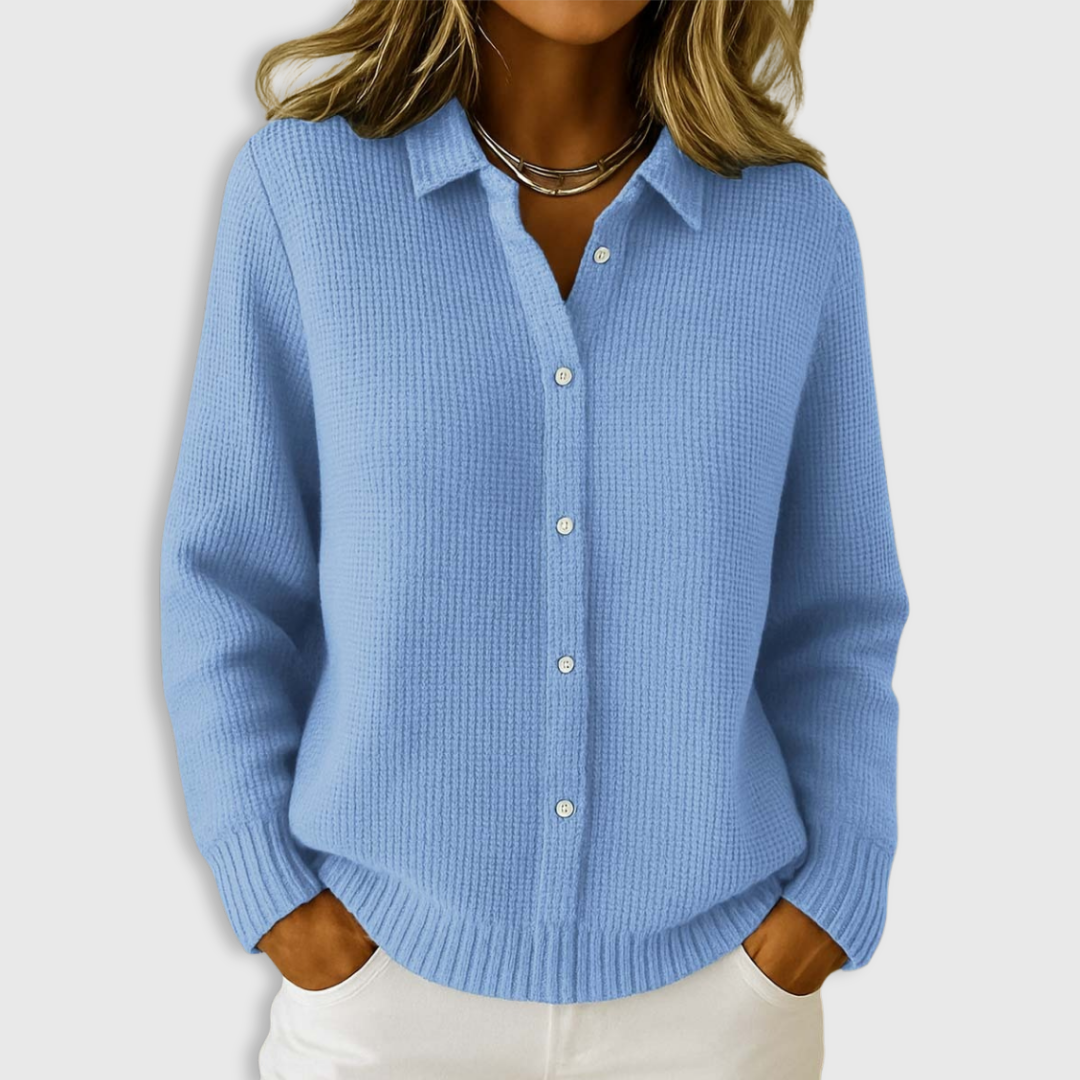 Ivy | Classic Knit Button Cardigan