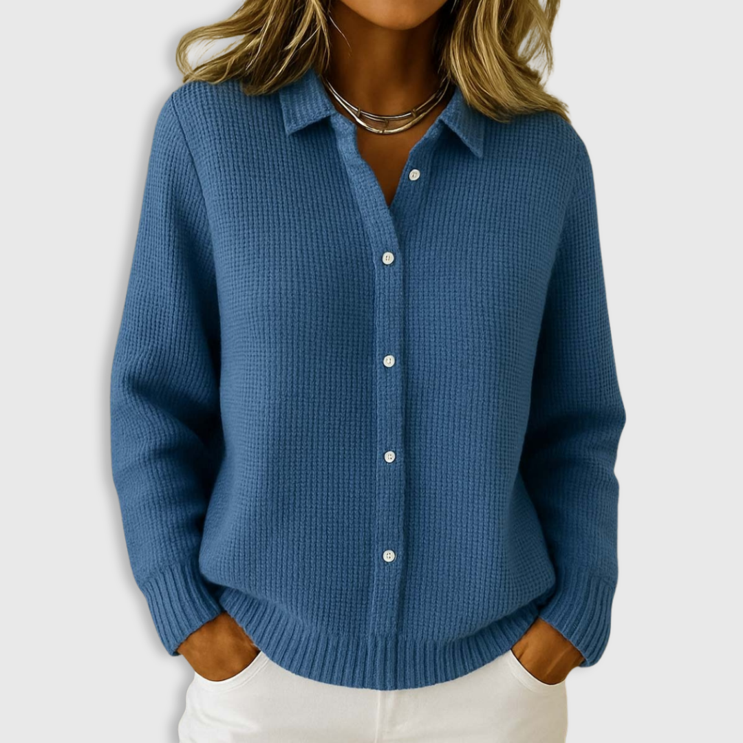 Ivy | Classic Knit Button Cardigan