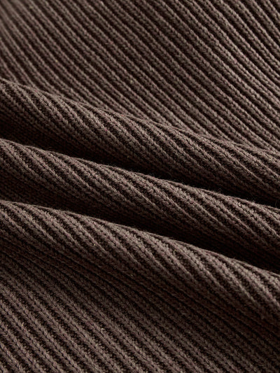 Dory | Ruffled Knit Dress