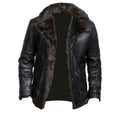 Luca Leather Jacket With Fur