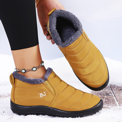 Eloise - Cozy Winter Slip-On Boots