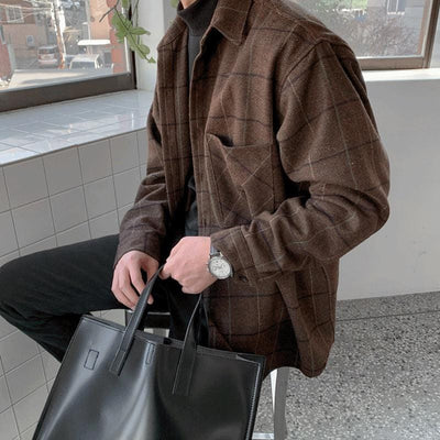 WOOLEN OVERSHIRT
