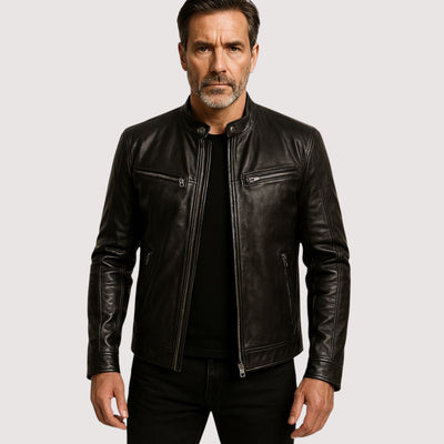 Roy Men's Leather Jacket