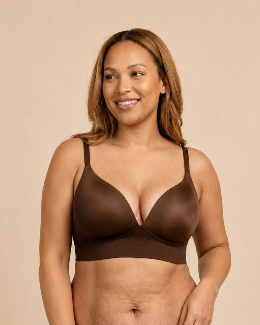 The Smooth Sculpt Push-Up Bra - Nude