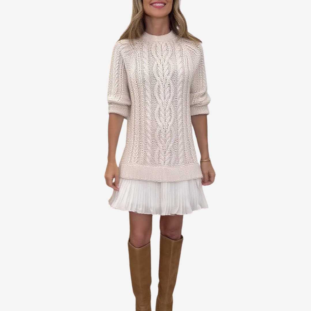 Maya - Knit Sweater Dress