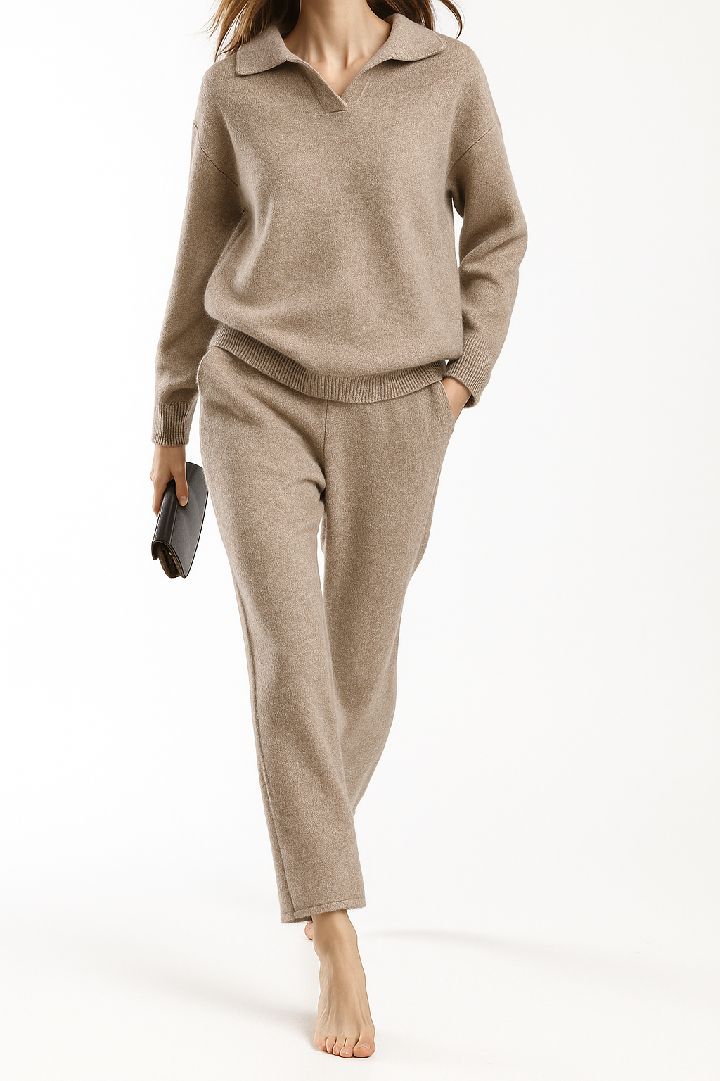 Christina | Polo Knit Set