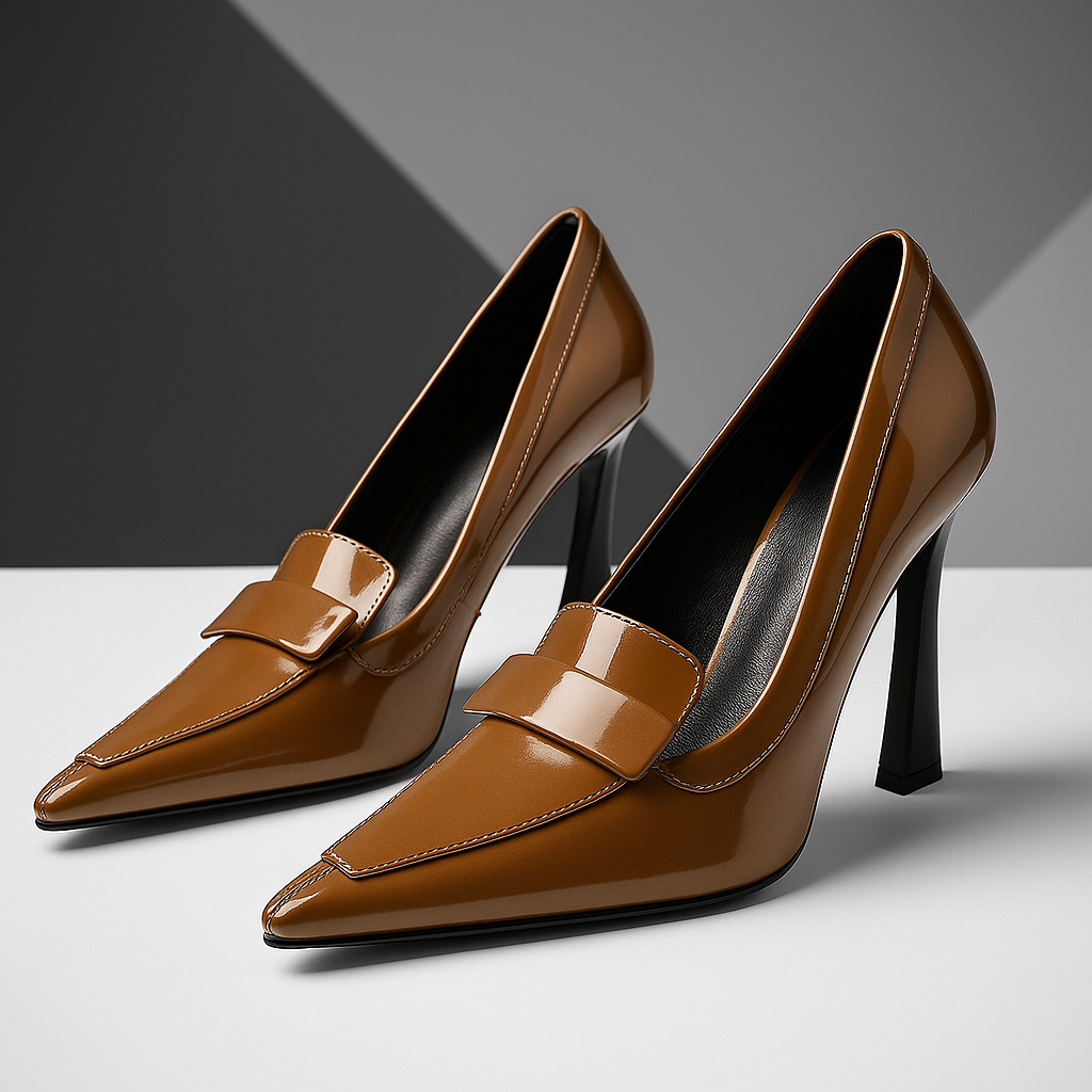 Lara | Patent Elegance Pumps
