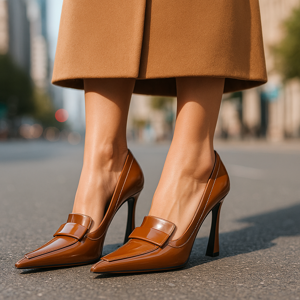 Lara | Patent Elegance Pumps