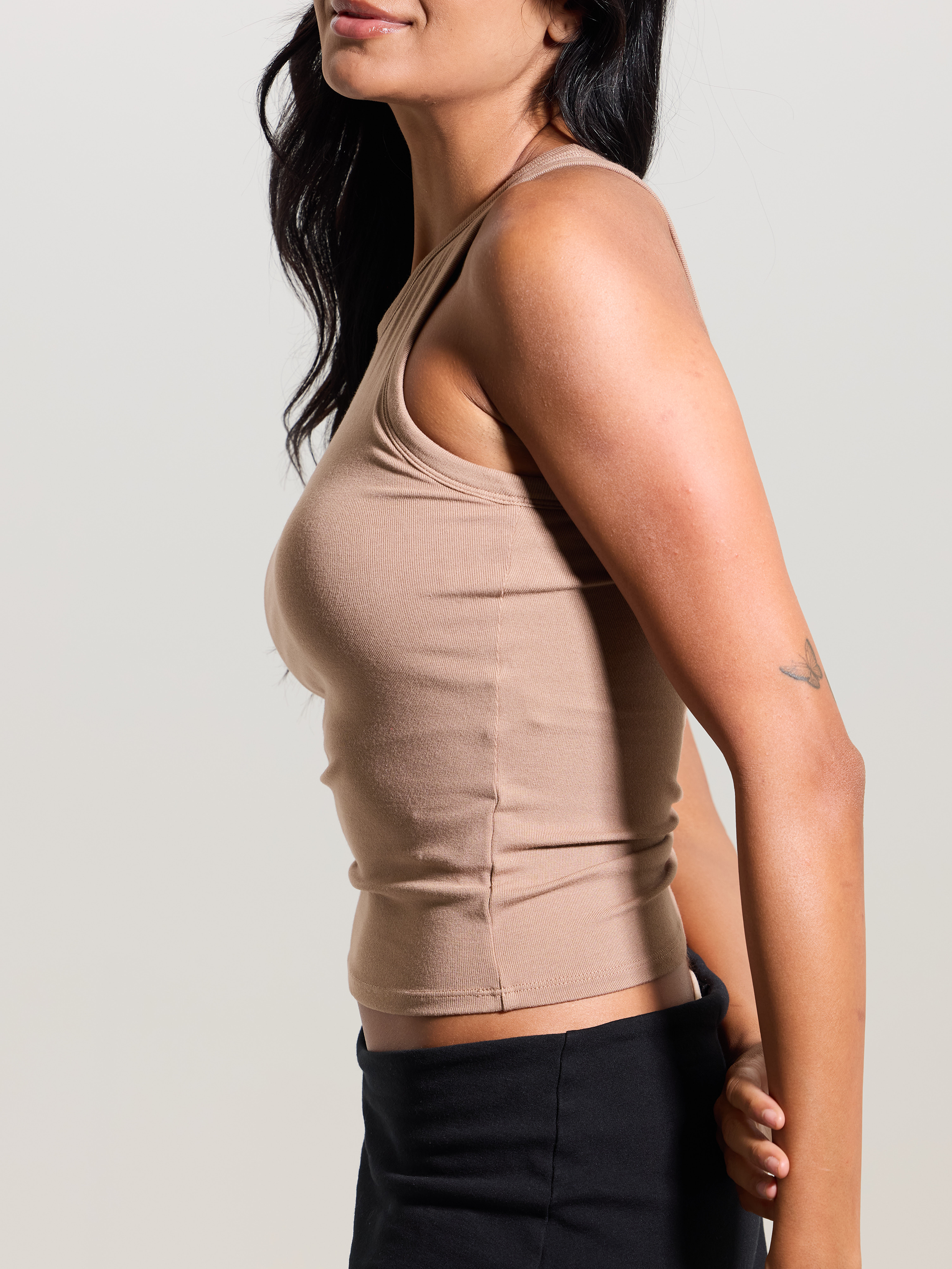 Chunky Binding High Neck