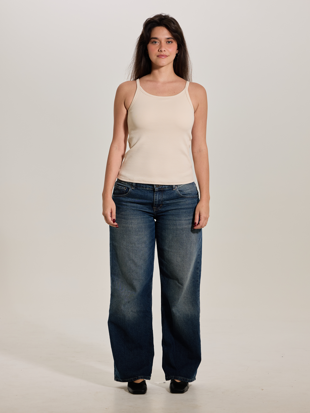 Ribbed Cotton Brami Full Length