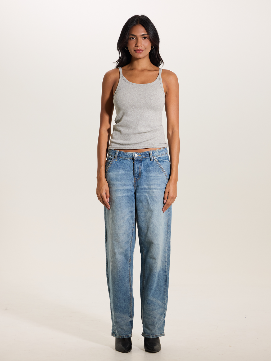 Ribbed Cotton Brami Full Length