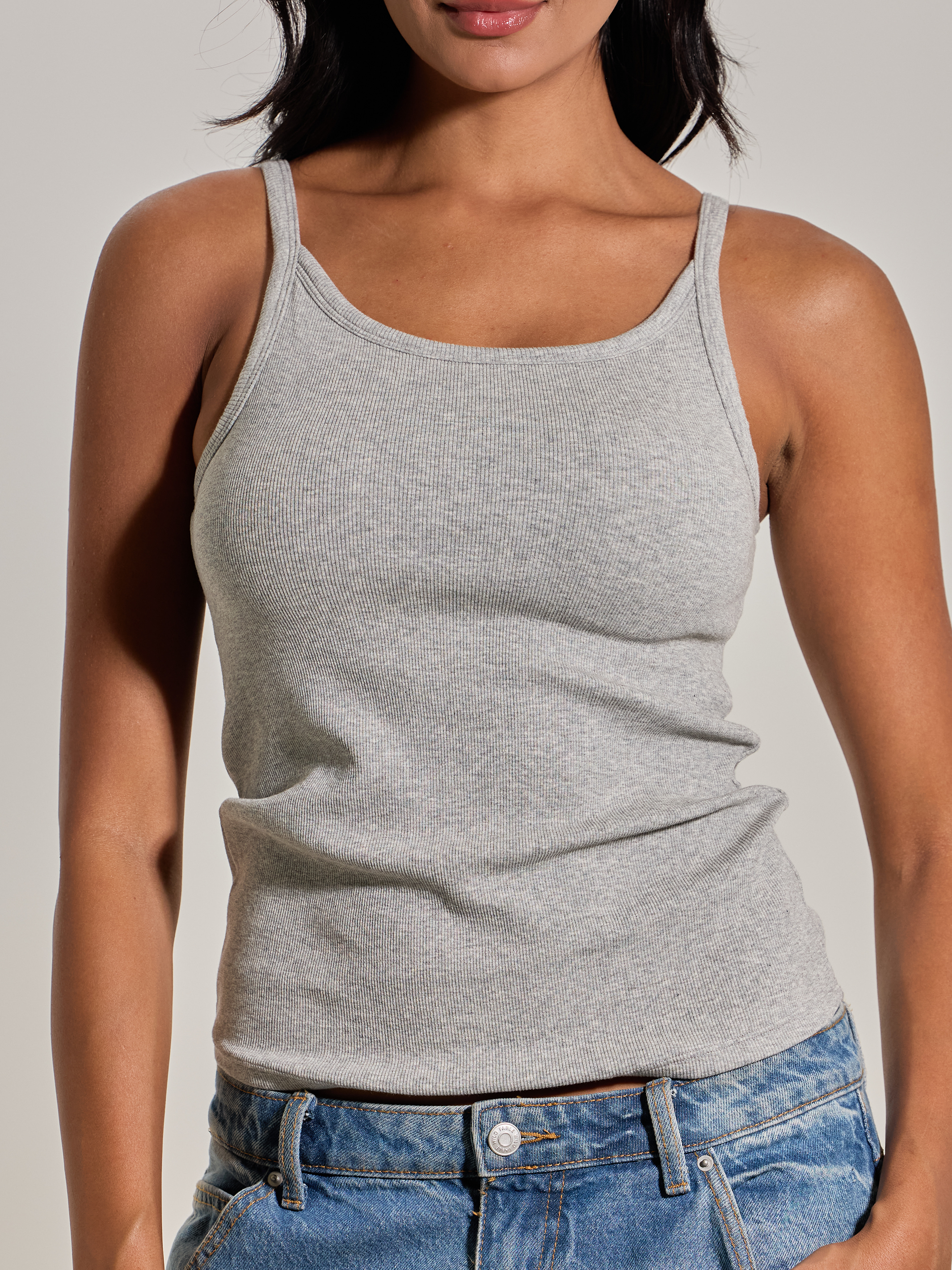 Ribbed Cotton Brami Full Length