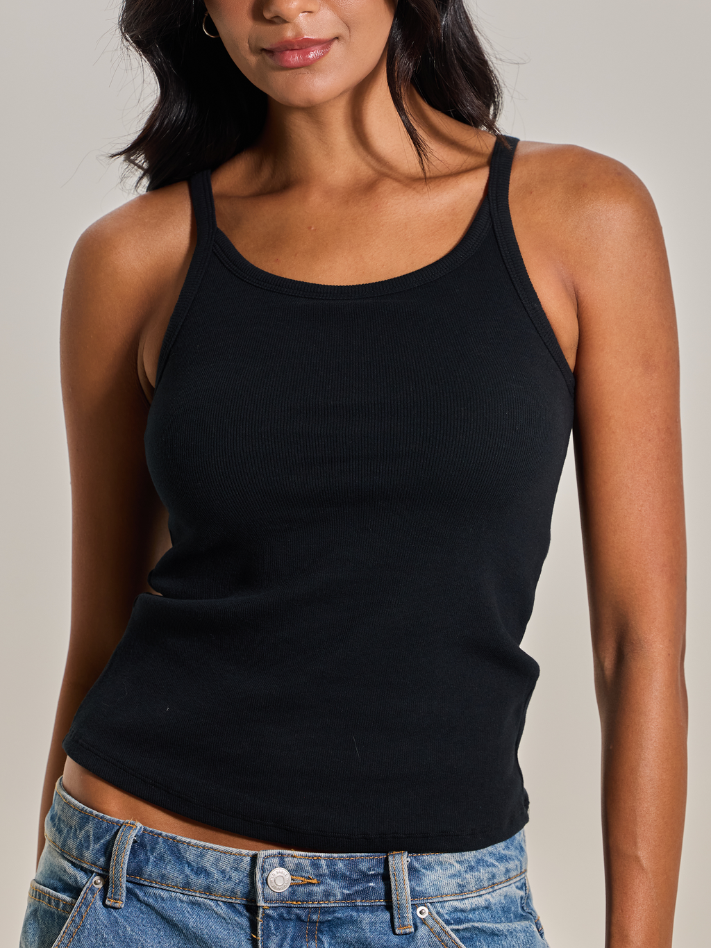 Ribbed Cotton Brami Full Length