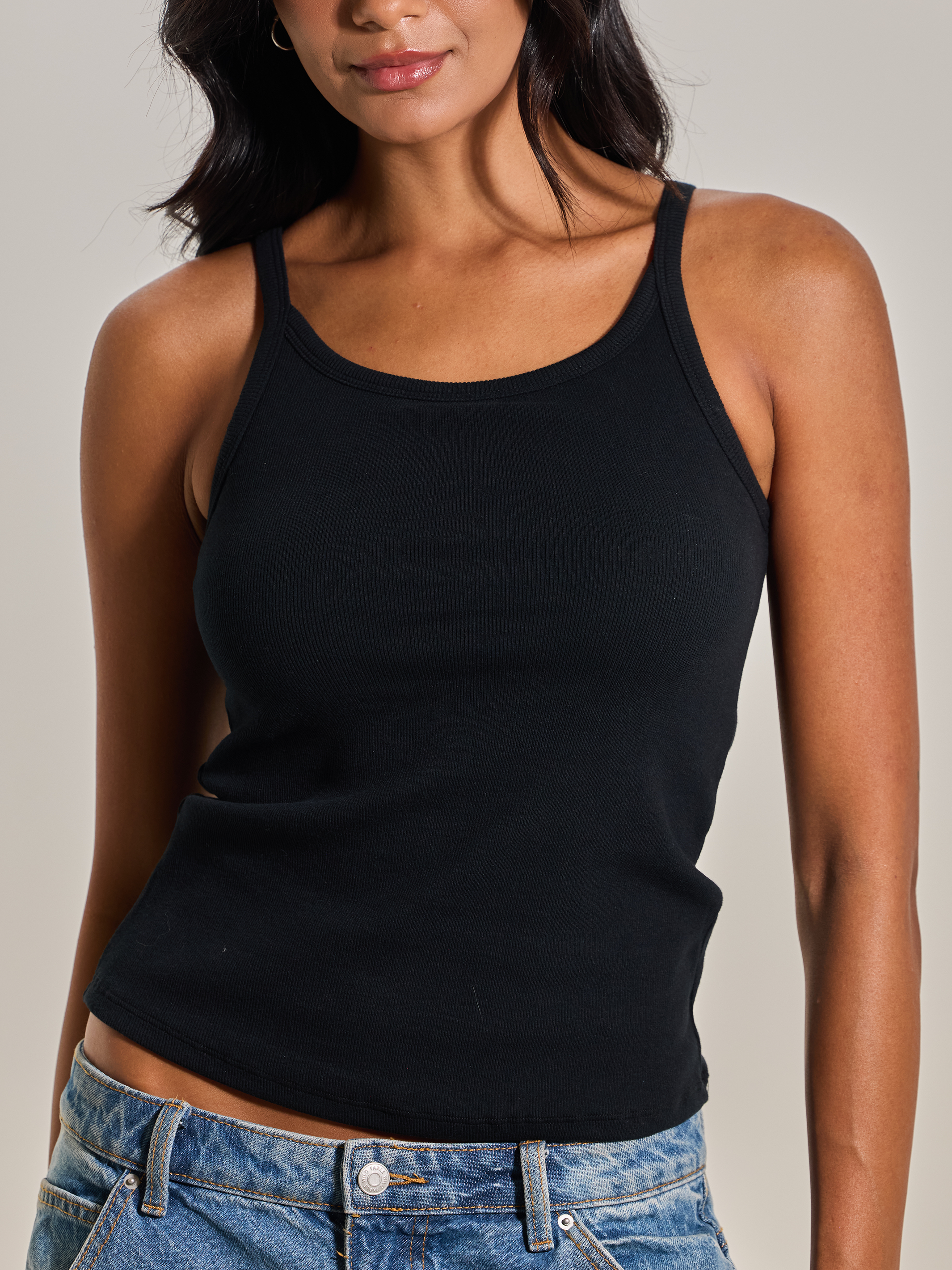 Ribbed Cotton Brami Full Length