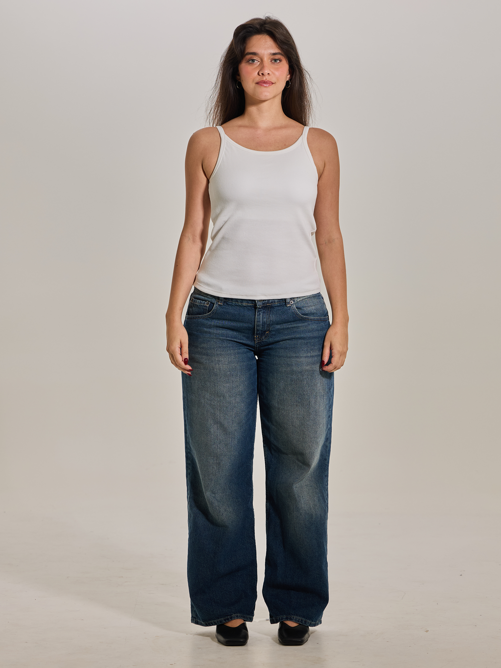 Ribbed Cotton Brami Full Length
