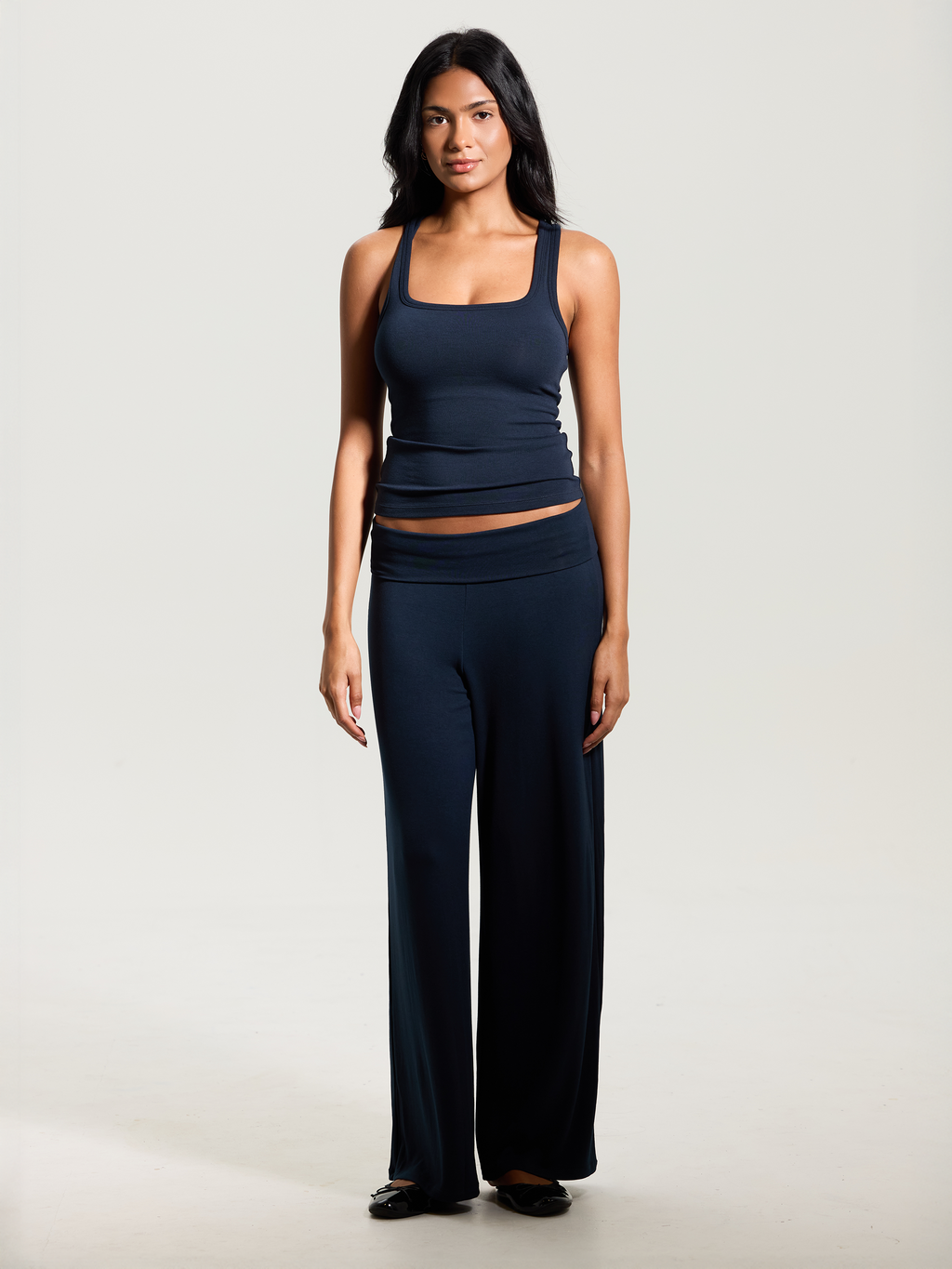 Scoop Neck Tank Full Length