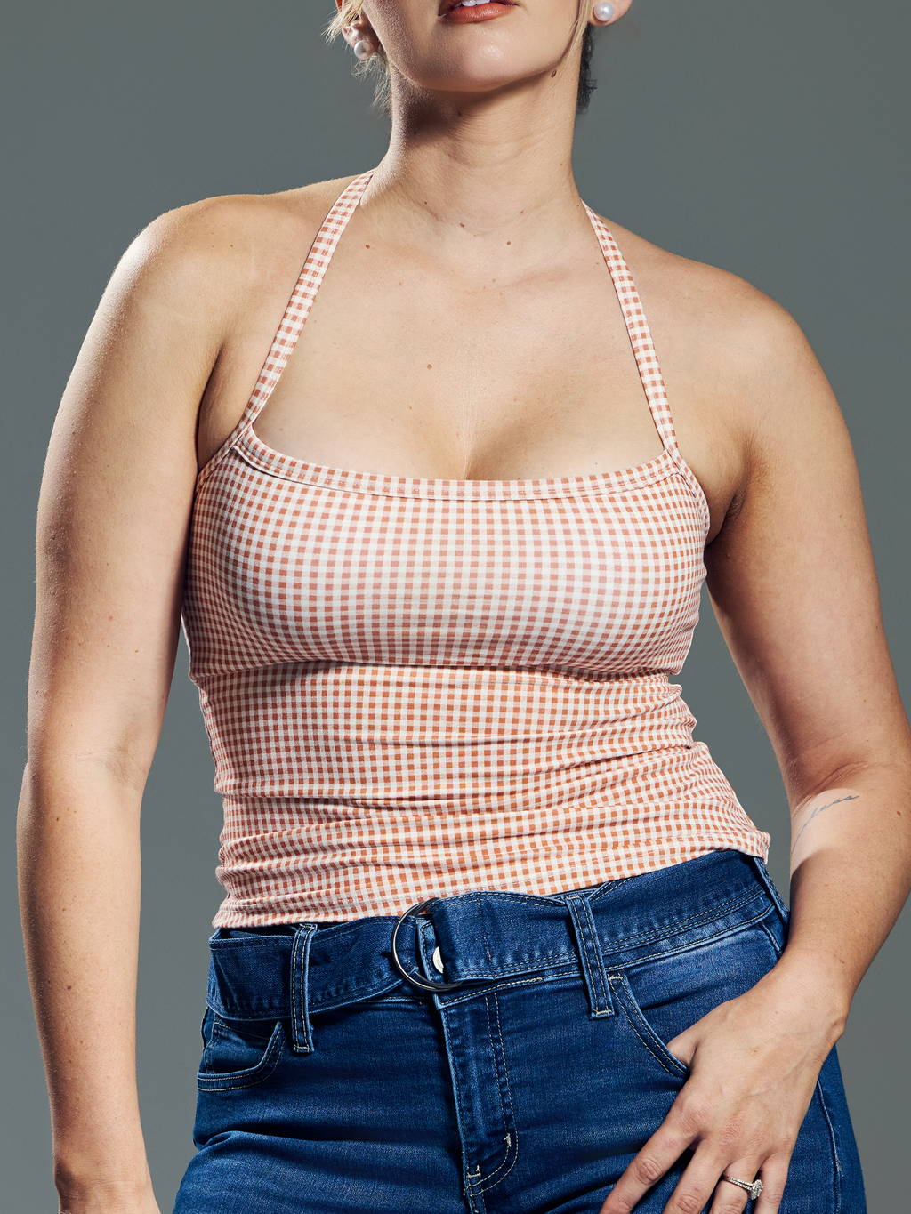 Square Neck Halter