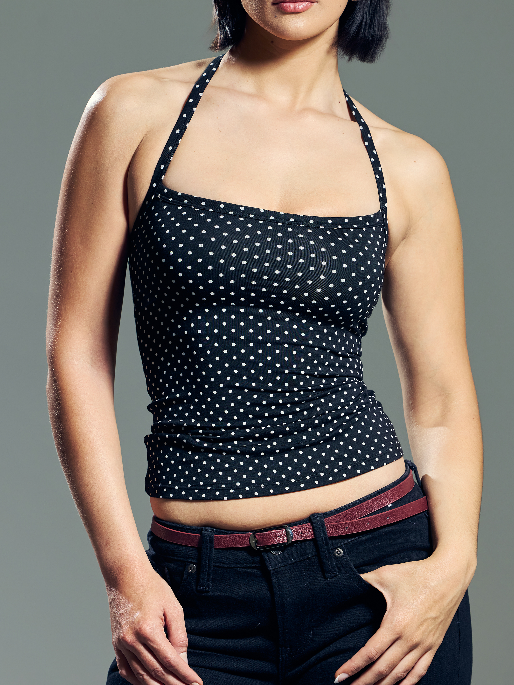 Square Neck Halter