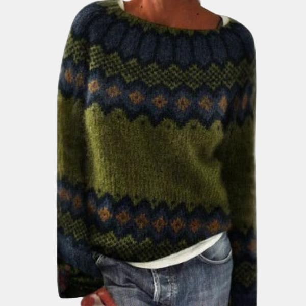 Elise | Comfortable Retro Sweater