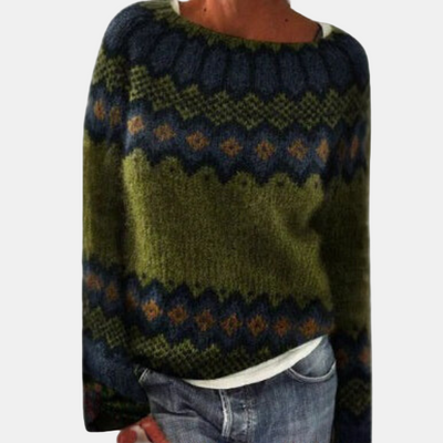 Elise | Comfortable Retro Sweater