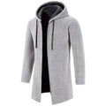 Men’s Premium Slim Fit Hoodie Long Coat