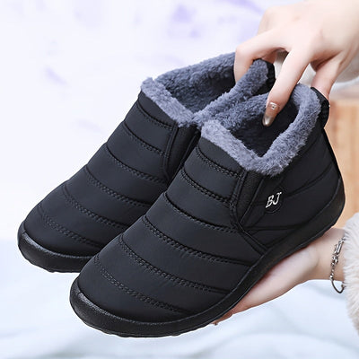 Eloise - Cozy Winter Slip-On Boots
