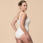 LEVRE Postpartum Shapewear Ribbed Bodysuit