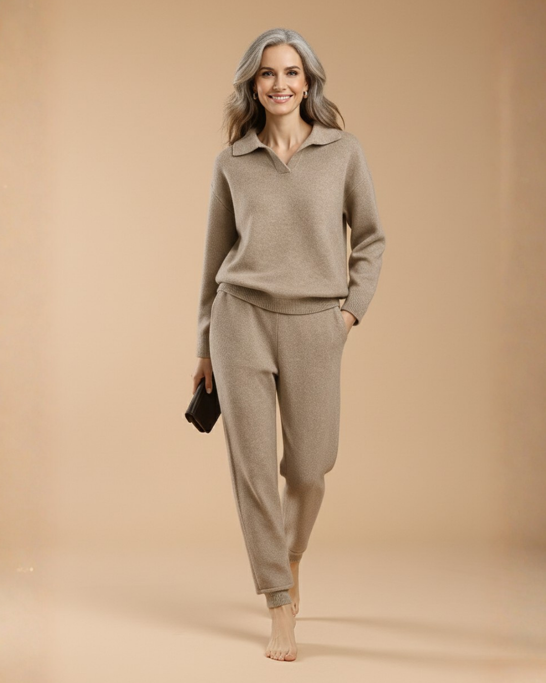 Christina | Polo Knit Set