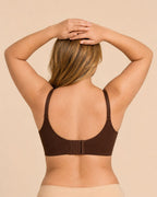 The Smooth Sculpt Push-Up Bra - Brown