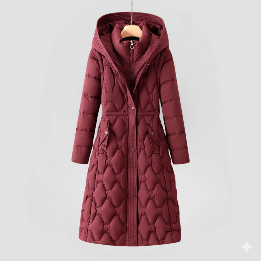 Ise | Longline Hooded Down Coat