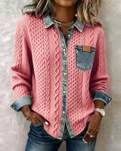 Sky Stylish Casual Sweater Shirt