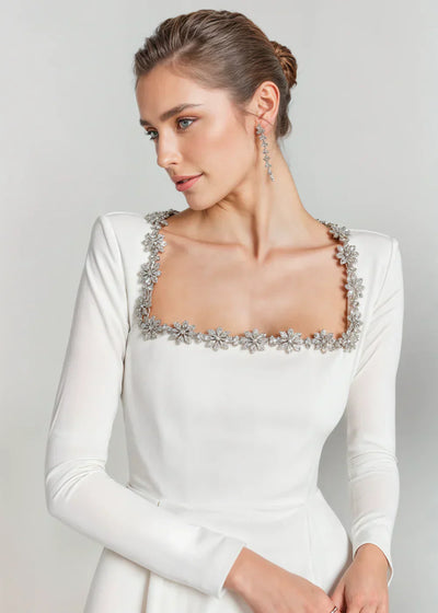 Maren - Classic Velvet Mini Dress