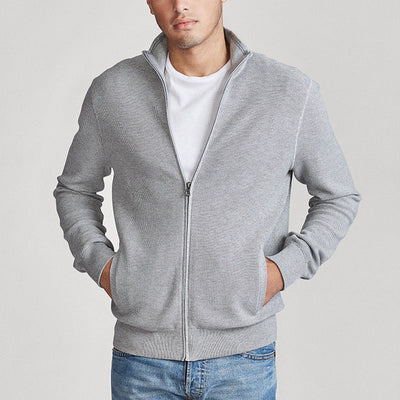ZIPPED CARDIGAN