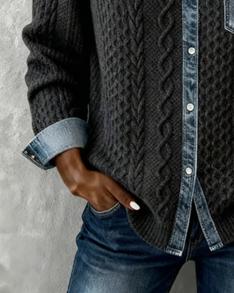 Sky Stylish Casual Sweater Shirt