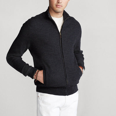 ZIPPED CARDIGAN