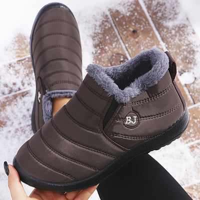 Eloise - Cozy Winter Slip-On Boots