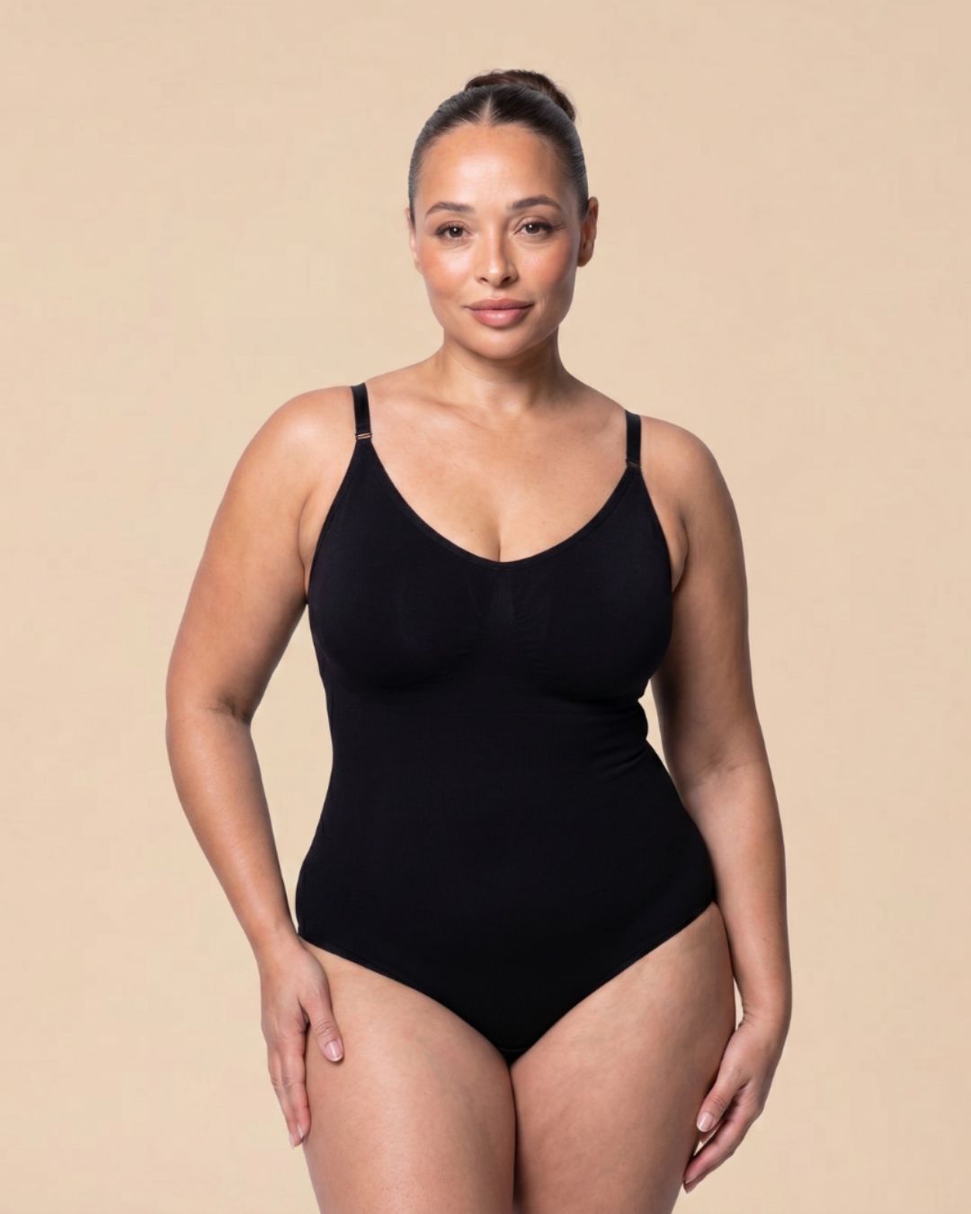LEVRE Postpartum Shapewear Bodysuit Black