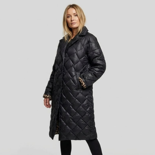 Lizzy | Quilted Mid Coat