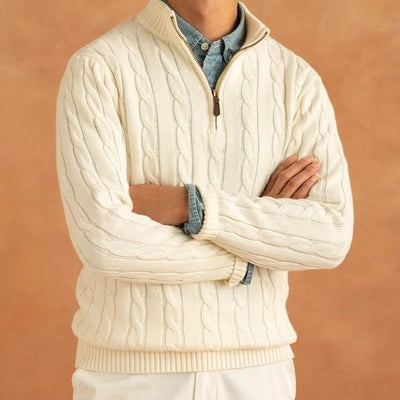ZIPPED SWEATER