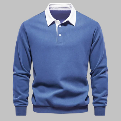 James Polo Collar Sweater