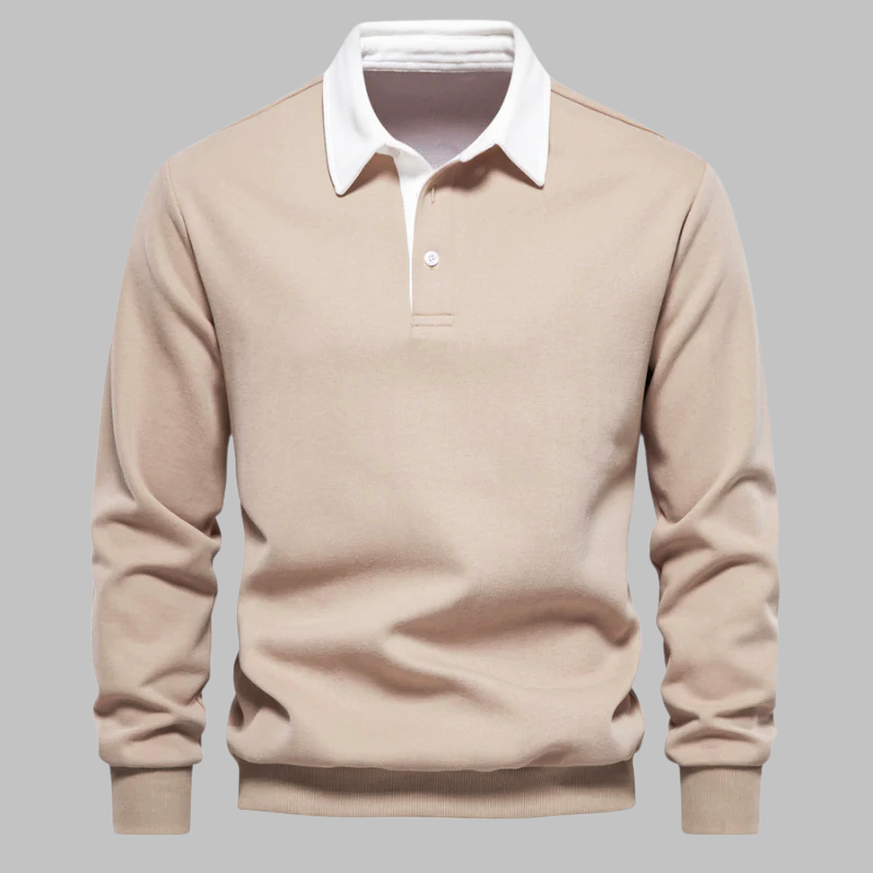 James Polo Collar Sweater