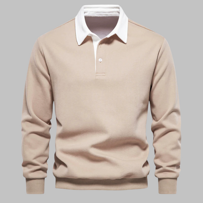 James Polo Collar Sweater