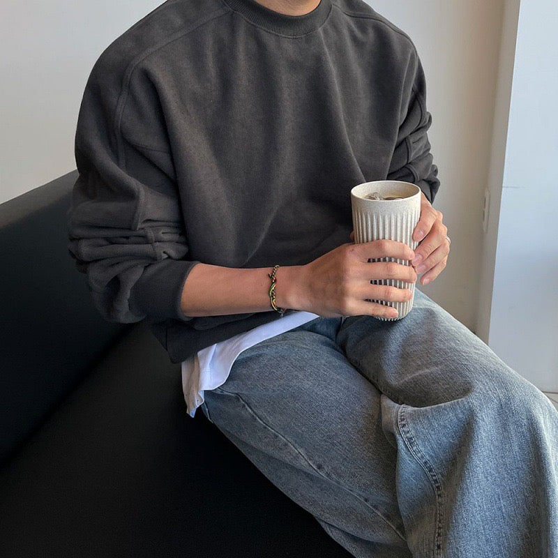 RELAXED CREWNECK