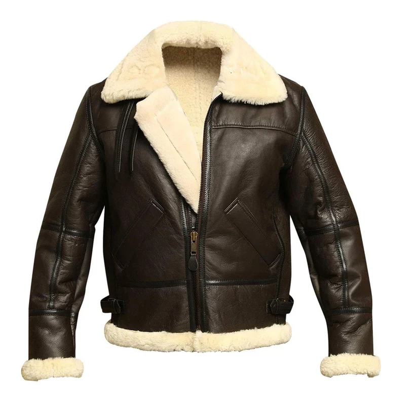 Alora Leather Bomber Jacket