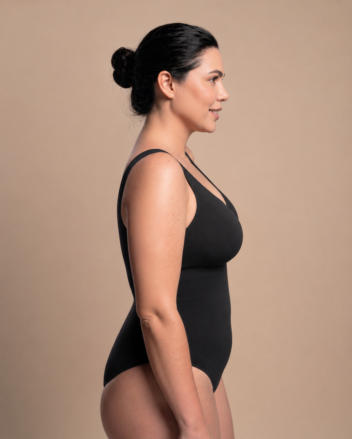 LEVRE Postpartum Shapewear V-Neck Bodysuit