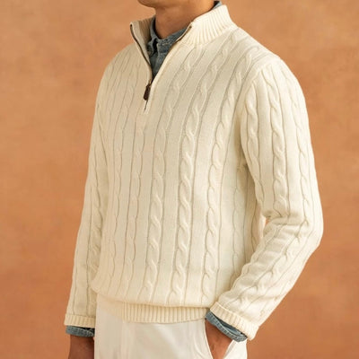 ZIPPED SWEATER