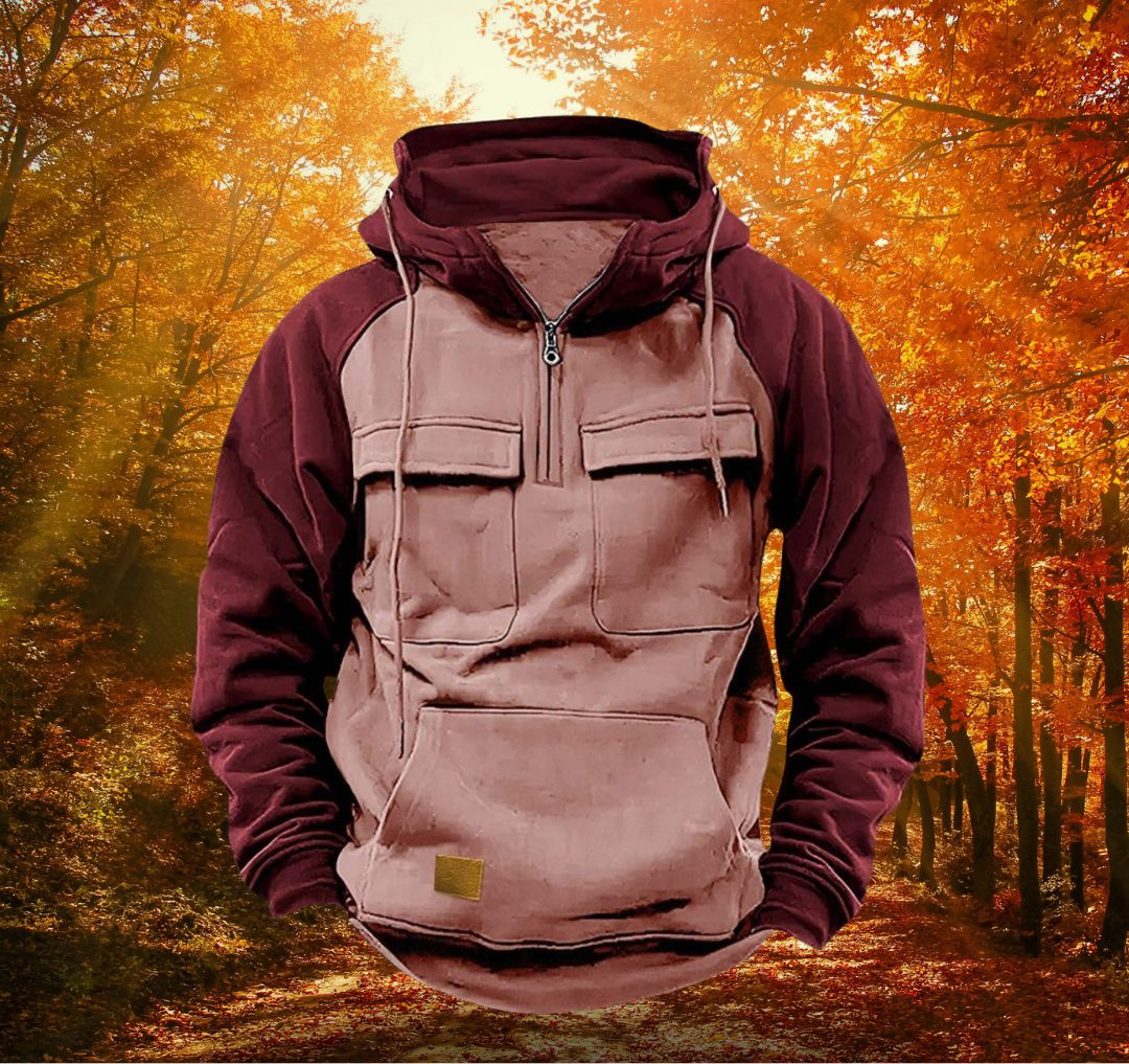 Sweat à capuche d'hiver multifonctionnel Steven