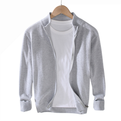 ZIPPED CARDIGAN