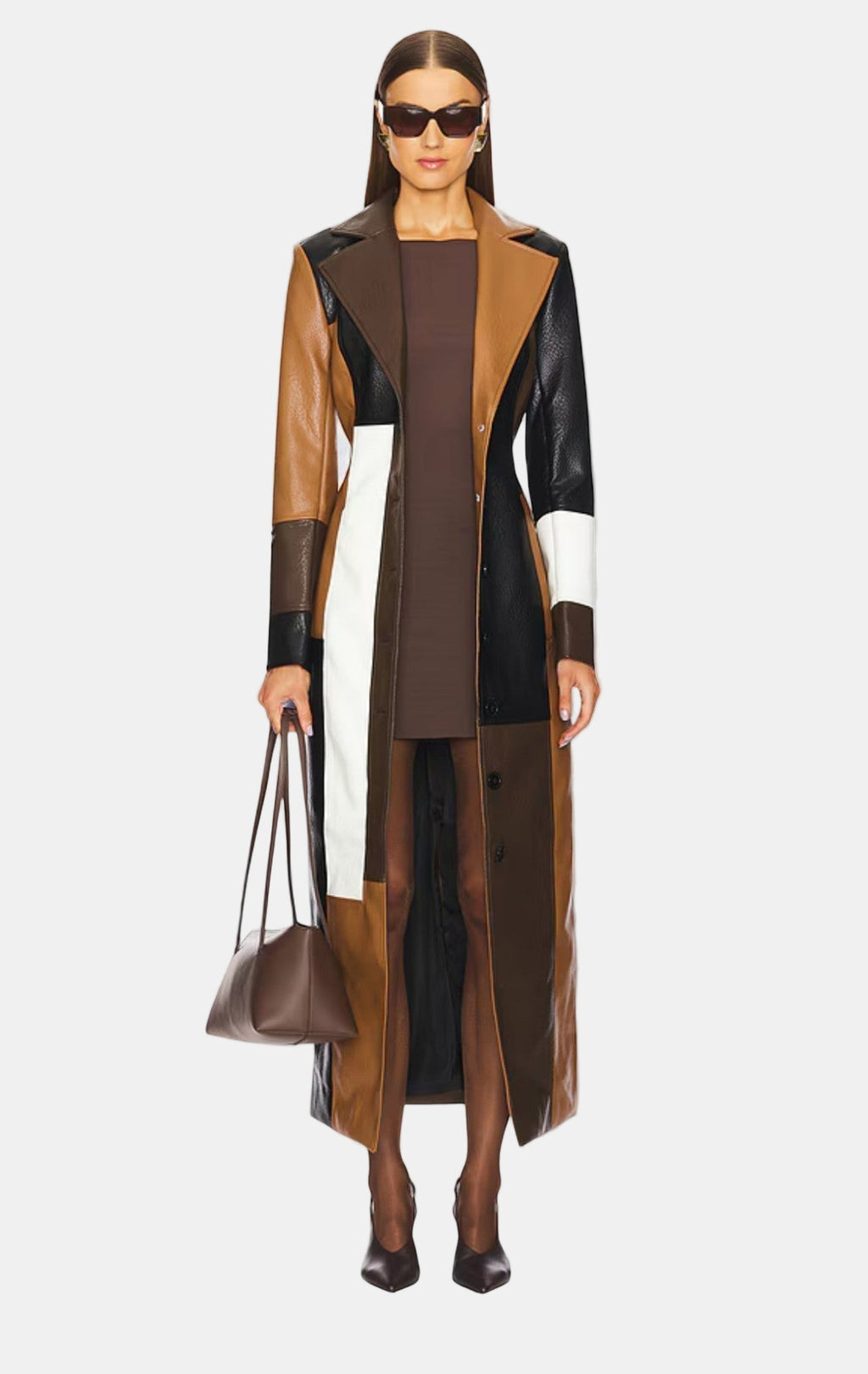 Livia | Manteau en cuir classique