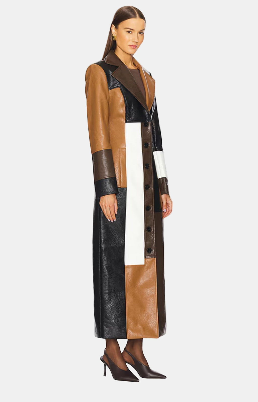 Livia | Manteau en cuir classique